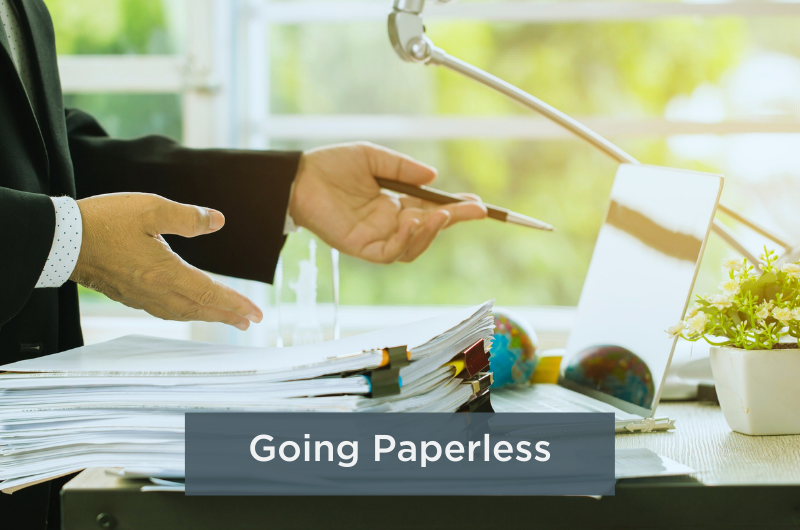 Going Paperless: 6 Reasons How and Why
